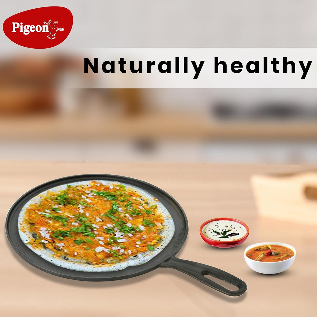 Pigeon Imperi Cast Iron Long Handle Tawa